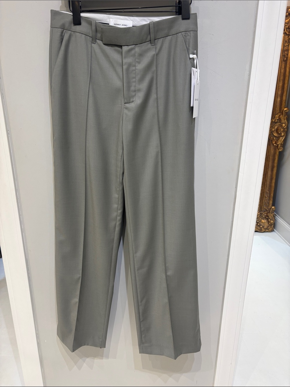 Ronny Kobo Rowley Pants in Light Sage
